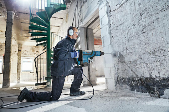Bosch GBH 12-52 DV Professional Κρουστικό Σκαπτικό Πιστολέτο Ρεύματος 1700W με Υποδοχή SDS Max 0611266000