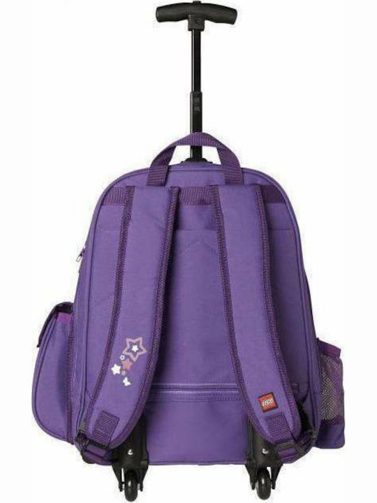 Lego Friends School Bag Trolley Elementary, Elementary in Purple color 20lt