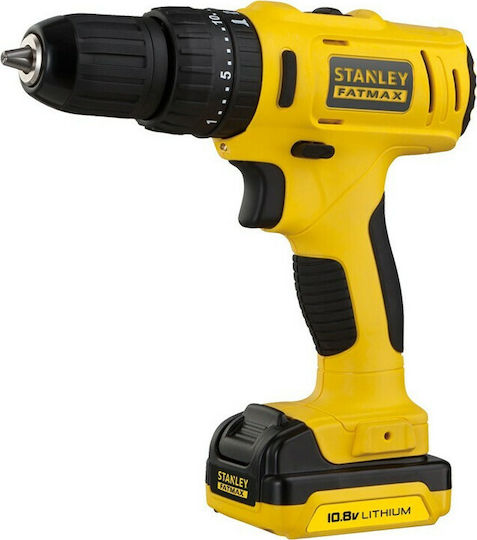 Stanley FMCK062SS2 Σετ Κρουστικό Δραπανοκατσάβιδο & Παλμικό Κατσαβίδι 10.8V με 2 Μπαταρίες 1.5Ah και Θήκη