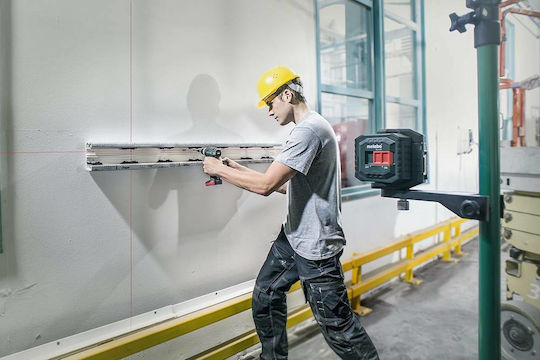 Metabo KLL 2-20 Αυτορυθμιζόμενο Γραμμικό Αλφάδι Laser Κόκκινης Δέσμης 1.5V