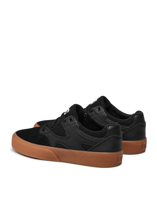 Kalis Vulc Παιδικά Sneakers Μαύρα