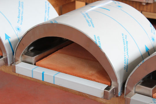 Edil Planet Surriento Gas Pizza Oven LPG Traditional 60x50x30cm