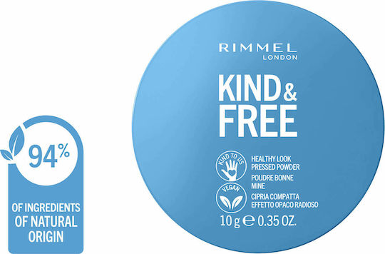 Rimmel Kind and Free Pressed Powder Puder Translucent 10gr