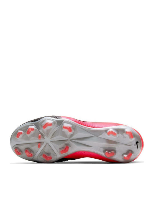 Jr PhantomVNM Elite FG FG Παιδικά Ποδοσφαιρικά Παπούτσια με Τάπες Κόκκινα