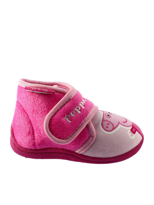 IQ Shoes Kids Slipper Ankle Boot Pink