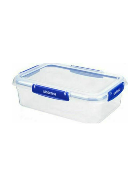 Sistema Klip It Plus Lunch Box Plastic Blue 2200ml 1pcs