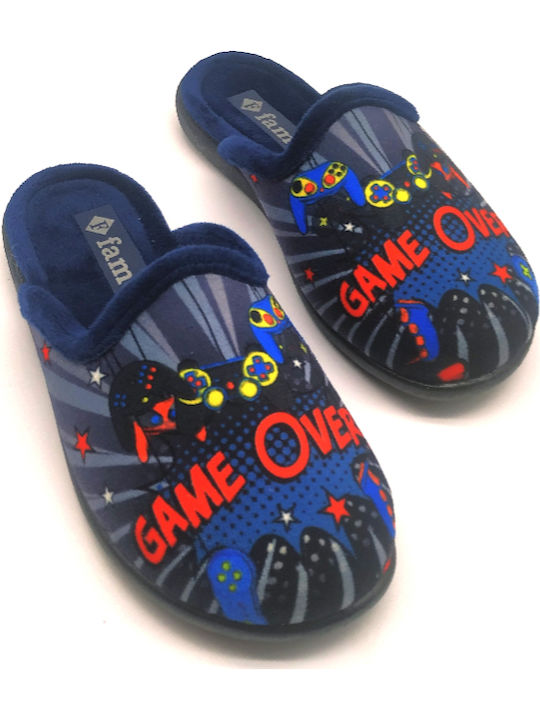 FAME Kids Slipper Blue