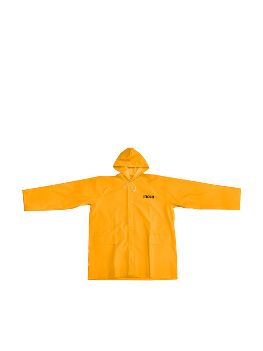 Ingco Waterproof and Windproof Work Suit Yellow