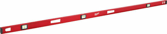 Milwaukee I-Beam Spirit Level Aluminum Magnetic 200cm with 3 Eyes