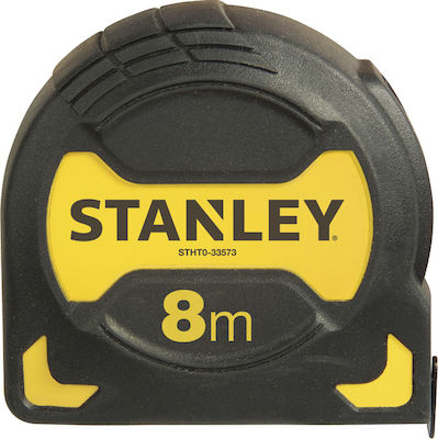 Stanley Grip Tape Measure with Auto-Rewind 28mm x 8m