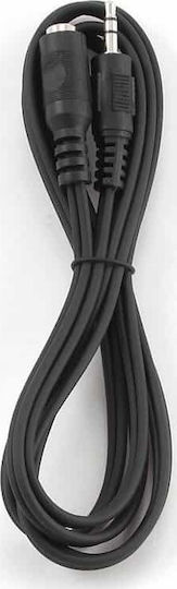 Cablexpert Καλώδιο Ήχου 3.5mm male - 3.5mm female Μαύρο 5m CCA-423-5M