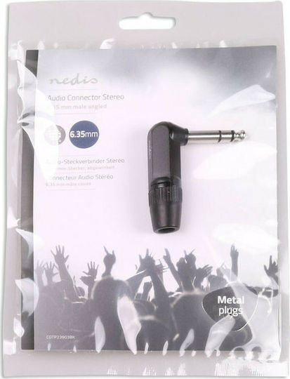 Nedis 6.3mm Jack male (COTP23903BK)