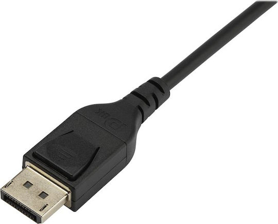 StarTech Cable DisplayPort male - DisplayPort male 2m Μαύρο (DP14MM2M)
