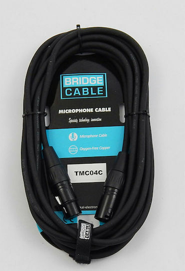 Bridgecable Cable XLR male - XLR female 5m (TMC04C)