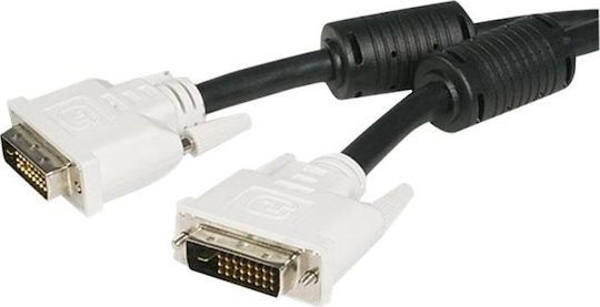 StarTech 5m DVI-D male to DVI-D male Cable Black (DVIDDMM5M)