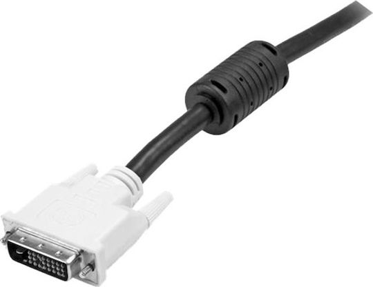 StarTech Кабел DVI-D мъжки - DVI-D мъжки 5м Черен (DVIDDMM5M)