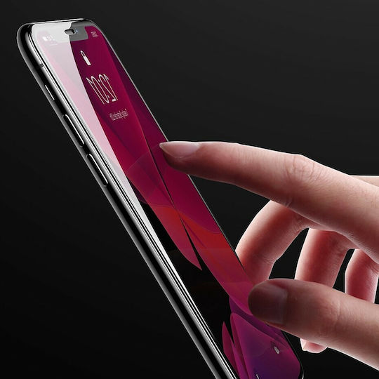 Baseus Vollflächig gehärtetes Glas 2Stück (iPhone 11 Pro Max)