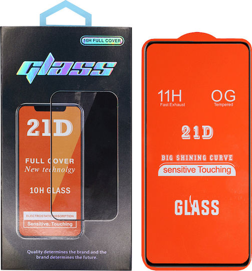 Full Glue Full Face Tempered Glass (Huawei P40 Lite E)