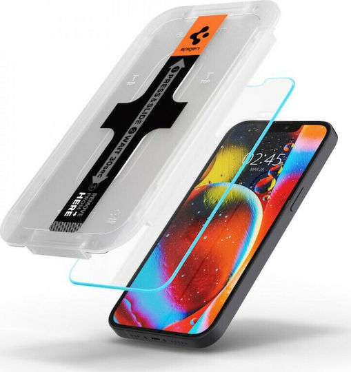 Spigen EZ FIT GLAS.tR SLIM 2.5D Tempered Glass 2τμχ (iPhone 13 mini)