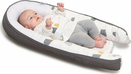 Doomoo Baby Nestkissen Cocoon Bear Gray