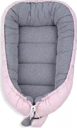 Tuttolina Βρεφικό Μαξιλάρι Φωλιά Waffle Pink