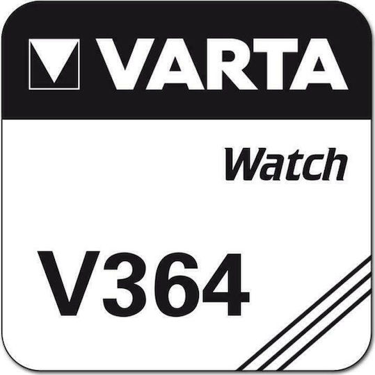 Varta V364 Μπαταρία Silver Oxide Ρολογιών SR60 1.55V 1τμχ