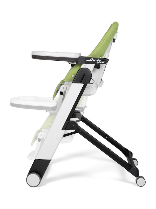 Peg Perego Siesta Αναδιπλούμενο Καρεκλάκι Φαγητού 2 in 1 με Ρυθμιζόμενο Ύψος Μπεζ