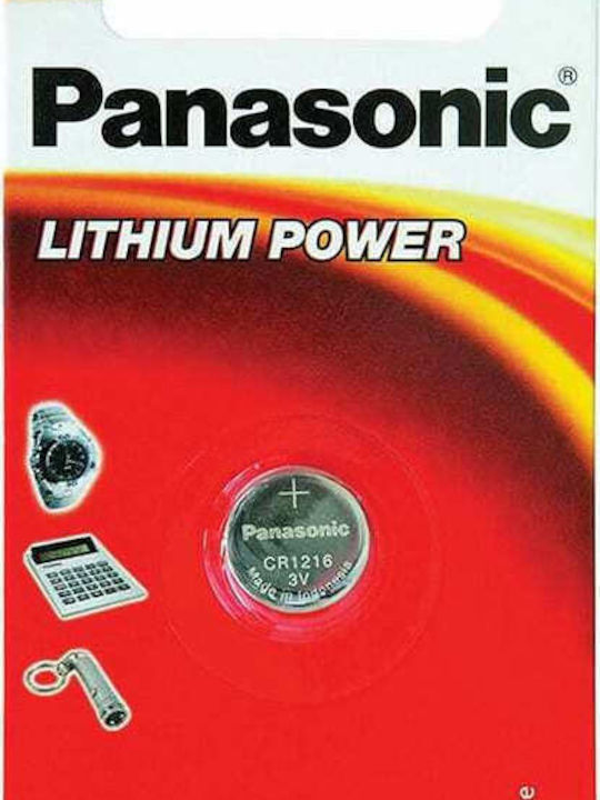 Panasonic Cell Power Μπαταρία Λιθίου CR1220 3V 1τμχ