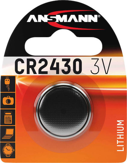Ansmann Batterie Lithium für Uhren CR2430 3V 1Stück