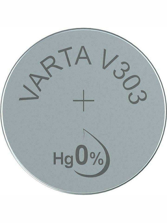 Varta V303 Μπαταρία Silver Oxide Ρολογιών SR44 1.55V 1τμχ