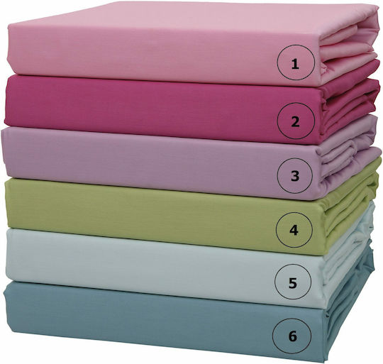 Anna Riska Bettlaken für Einzelbett mit Gummiband 100x200+25cm. Luxury 6 Lake Blue