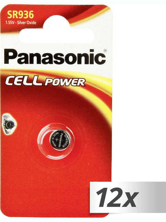 Panasonic Cell Power SR936 Μπαταρία Silver Oxide SR45 1.55V 1τμχ