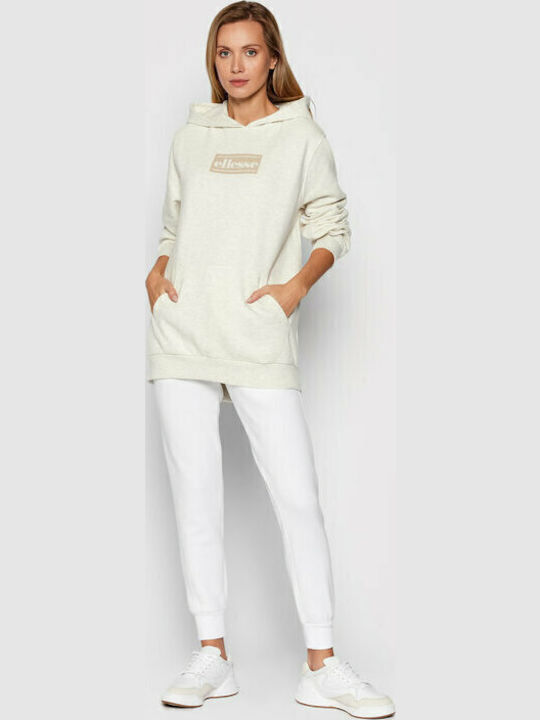 Hanli Oh Women's Sweatshirt Hooded Beige
