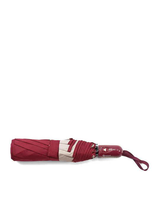 Benzi Automatic Umbrella Compact Burgundy