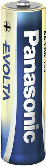 Panasonic 4 Pack Alkaline Batteries AA Evolta 1.5V