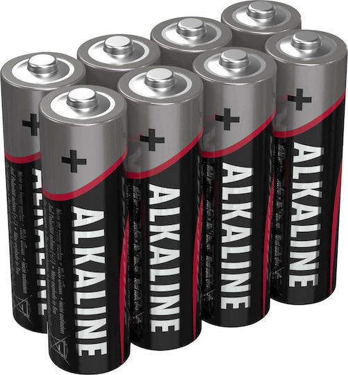 Ansmann Alkaline Batterien AA 1.5V 8Stück