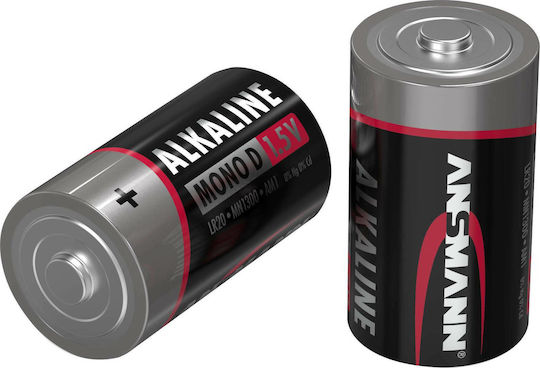 Ansmann Алкални Батерии D 1.5V 4бр