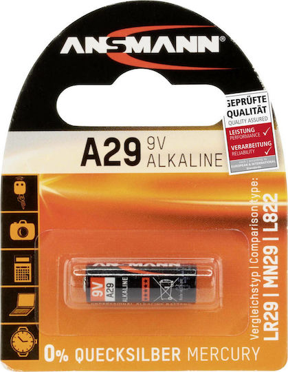 Ansmann Alkaline Batterie 29A 9V 1Stück 1510-0008