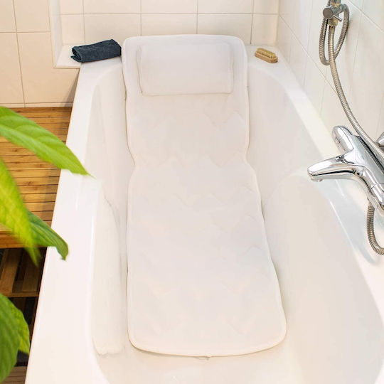 Navaris Perna De Baie Pentru Întreg Corpul Perna Medicală 125x42cm Albă