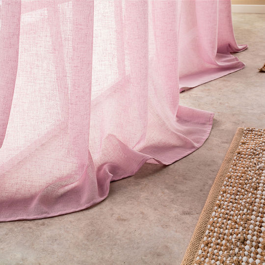 Gofis Home Κουρτίνα με Τρουκς Combe 502 Λιλά 20 140x280εκ.
