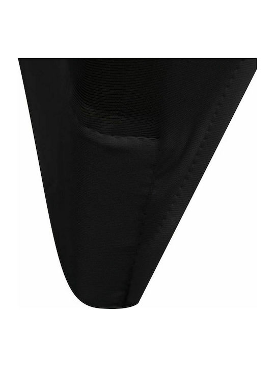 vidaXL Elastic Cover for Chair Black 4 pcs 4pcs 131409
