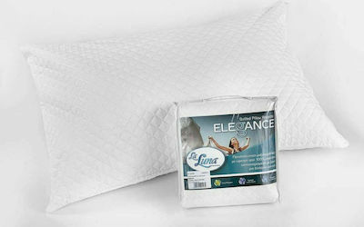 La Luna Super-Double Quilted Mattress Cover Fitted Elegance White 160x210+35cm