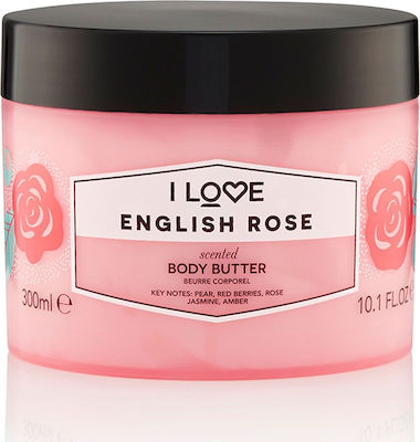 I Love Cosmetics English Rose Body Butter 300ml