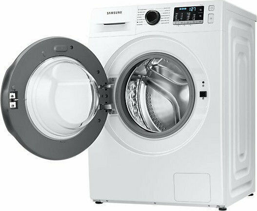 Samsung Πλυντήριο Ρούχων 7kg με Τεχνολογία Ατμού 1400 Στροφών Ecobubble WW70TA046AE/LE