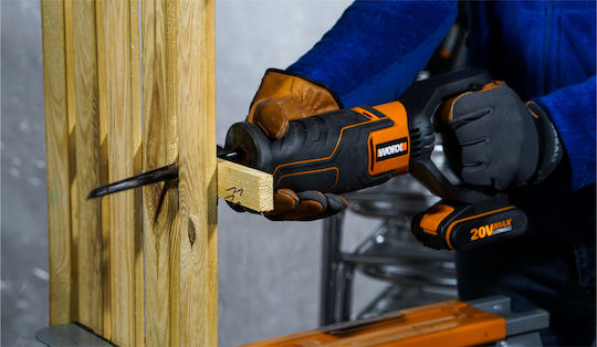 Worx Solo Battery Powered Reciprocating Saw 20V WX500.9