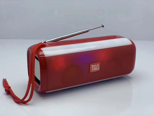 T&G Bluetooth Speaker 10W with Radio Red