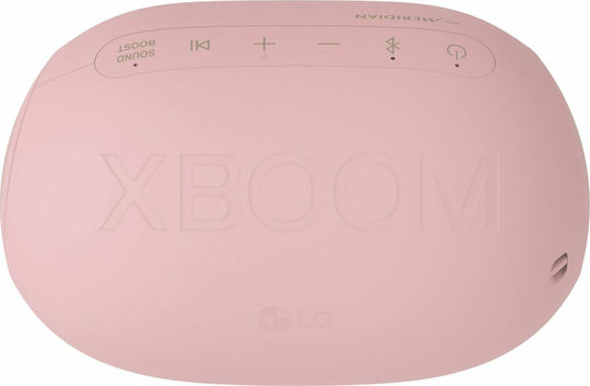 LG XBOOM Go PL2 Bluetooth високоговорител 5W с живот на батерията до 10 часа Розов