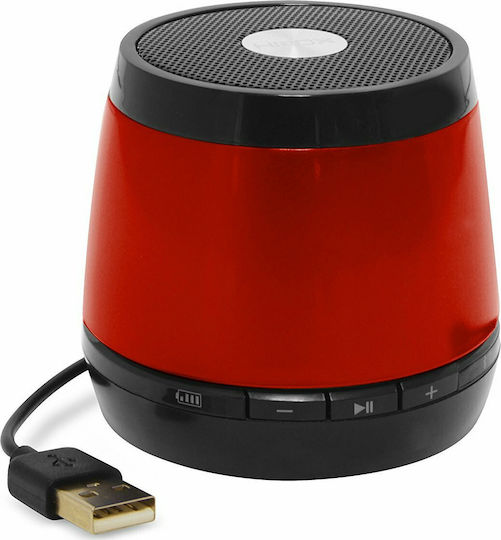 Jam Classic Bluetooth-Lautsprecher 3W mit Akkulaufzeit bis zu 5 Stunden Rot