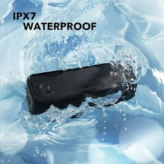 3 Wasserdicht Bluetooth-Lautsprecher 16W mit Akkulaufzeit bis zu 24 Stunden Schwarz