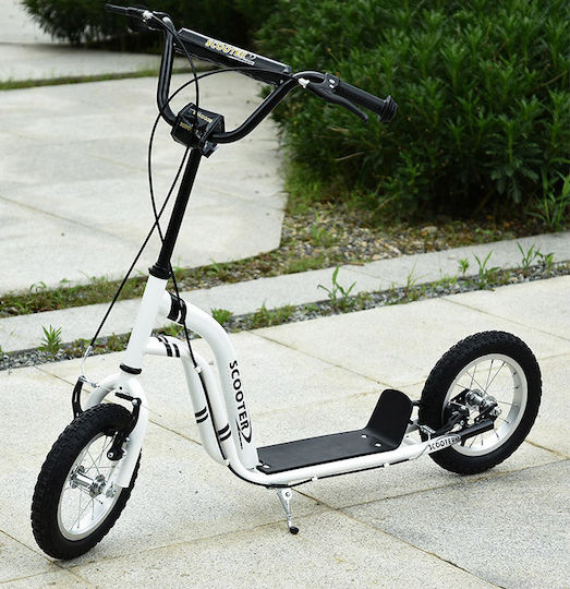 HomCom Kids Scooter Scooter 2-Wheel White